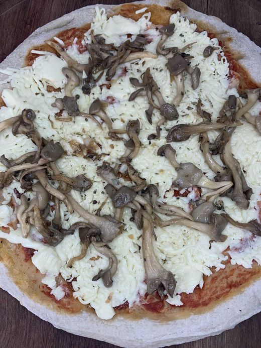 Pizza mix de cogumelo vegana grande 35cm