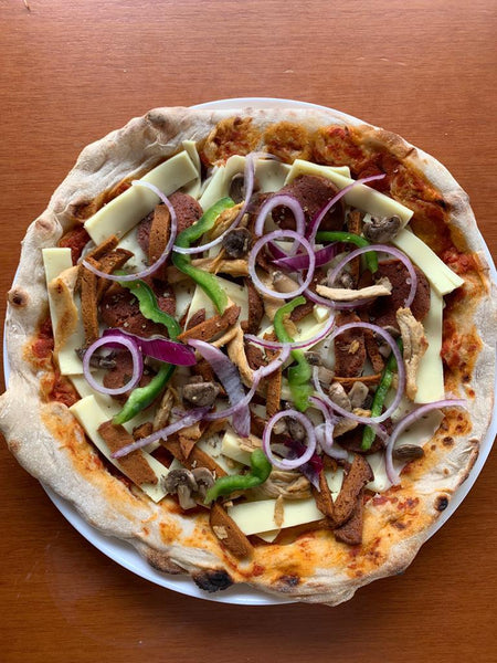 Pizza vegana italiana